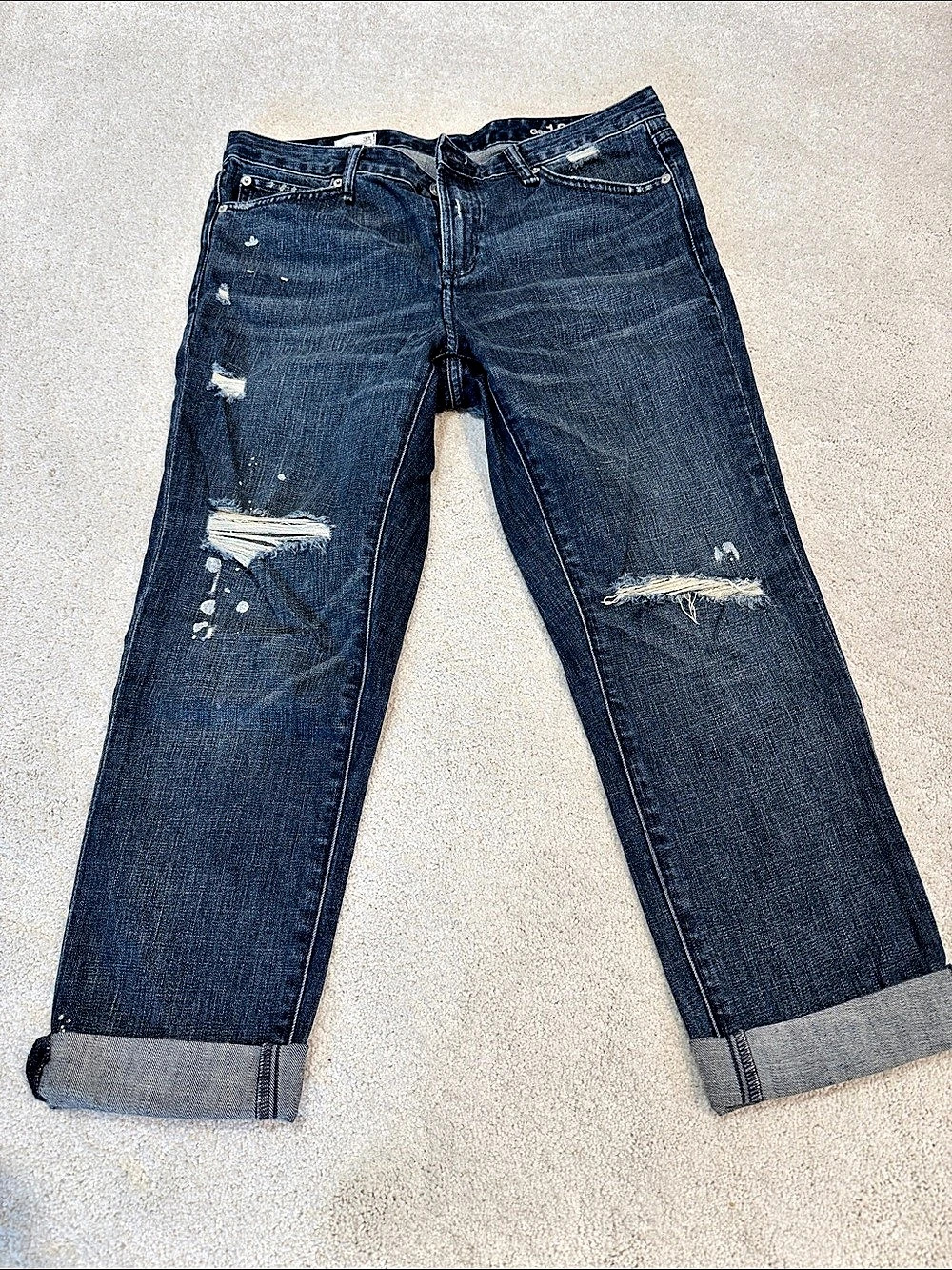 Gap Real Straight Distressed Jeans Waist 31